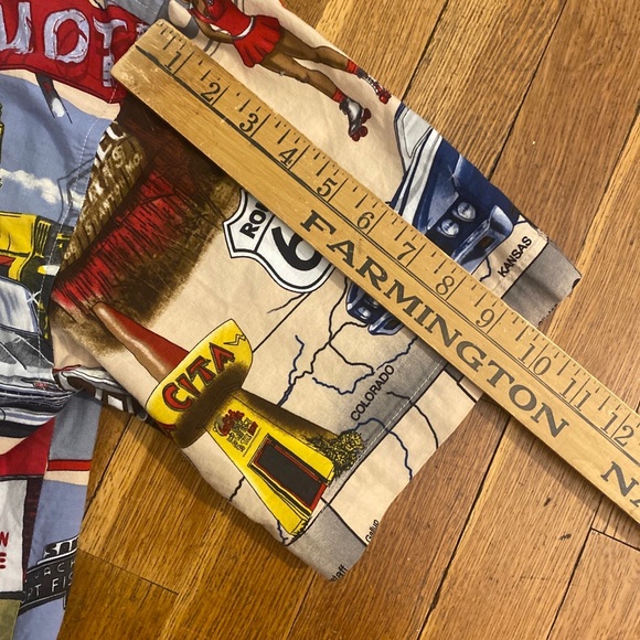 David Carey Originals Men’s Size M Historic Route 66 Cotton Blend Graphic Shirt - Picture 14 of 16